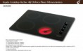 Fogão Cooktop Fischer 4Q Elétrico Mesa Vitrocerâmica 3583